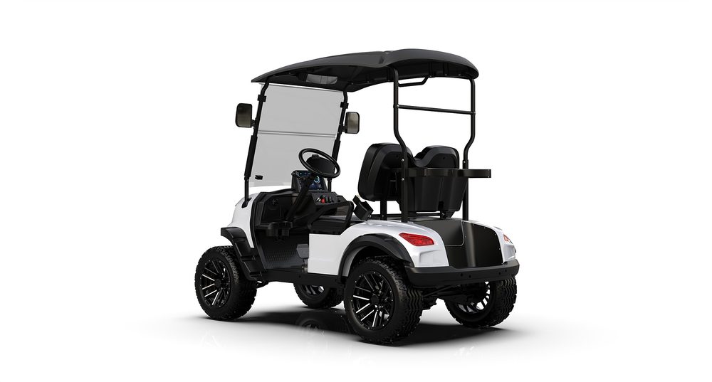 2-Seater Electric Golf Cart (Lifted)