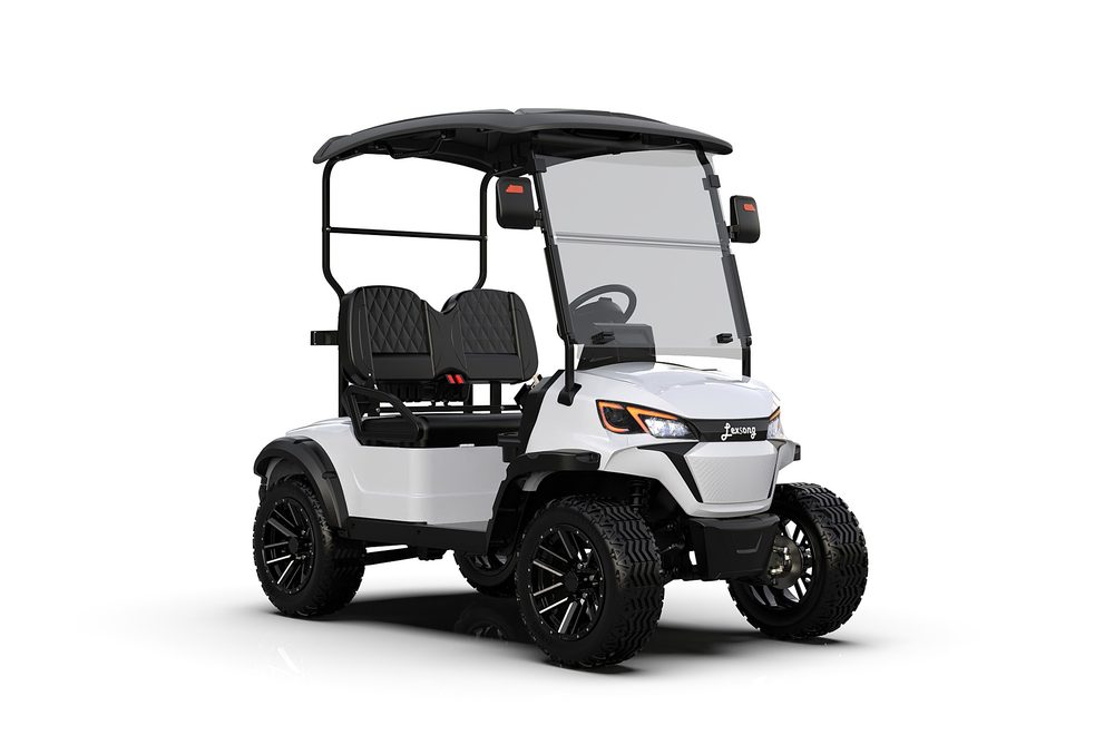 2-Seater Electric Golf Cart (Lifted)