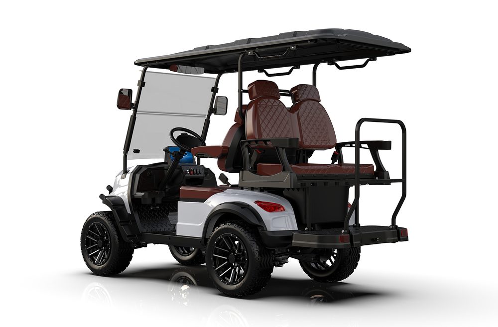 4-Seater Electric Golf Cart (Lifted)