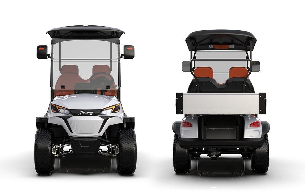 Utility Electric Golf Cart (Lifted)