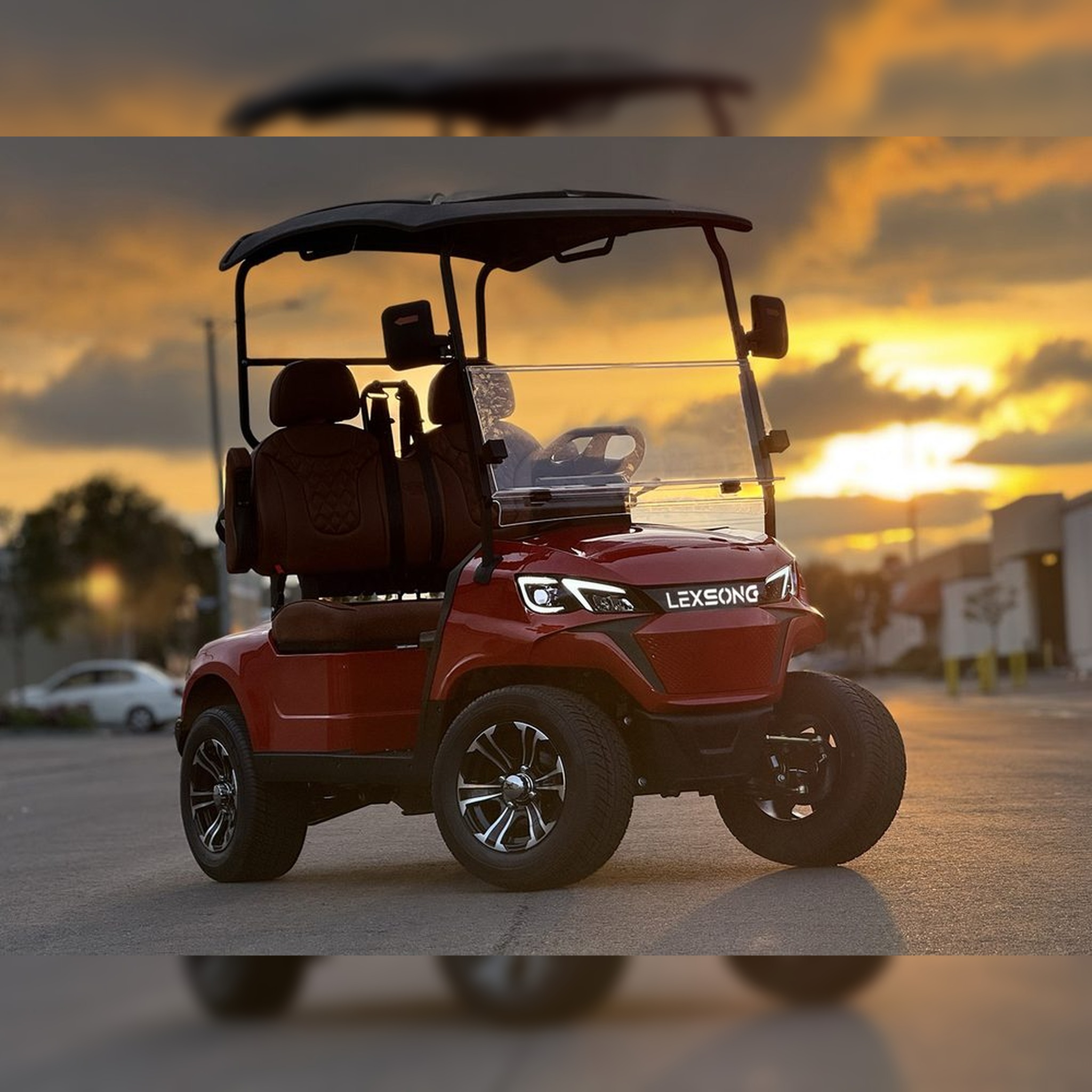 LS2023K g1 2-Seater Electric Golf Cart