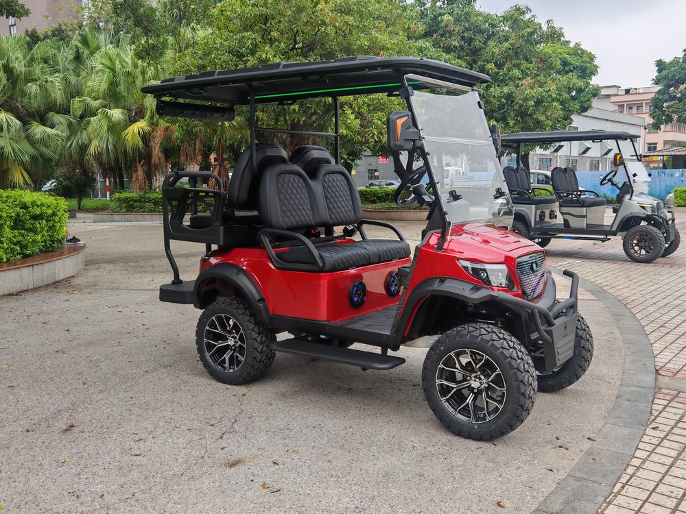 4WD 4-Seater Electric Golf Cart (Lifted)