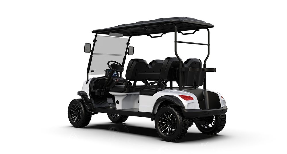 4-Seater Electric Golf Cart (Lifted)