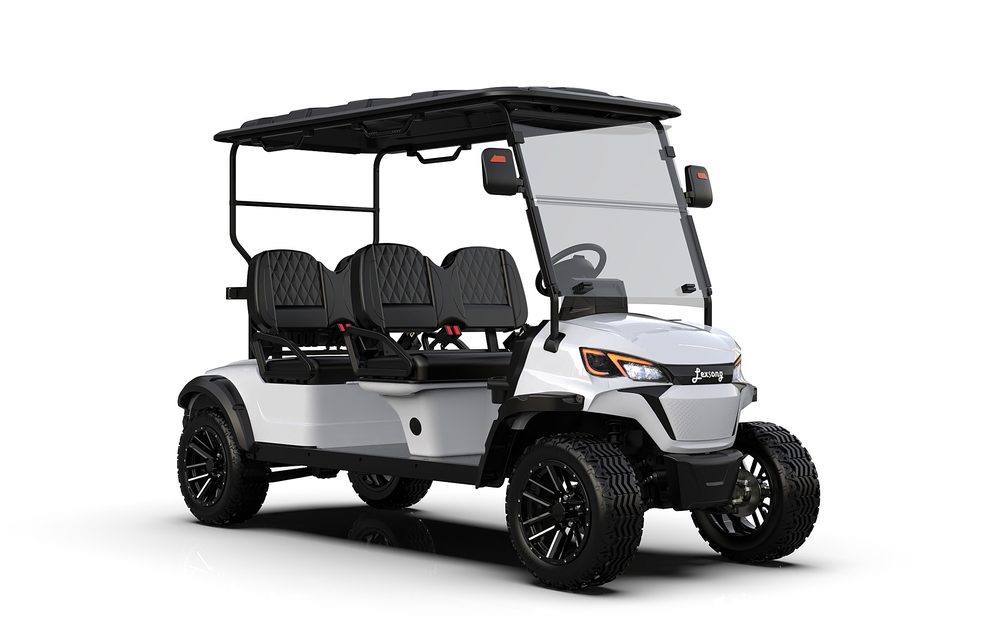 4-Seater Electric Golf Cart (Lifted)