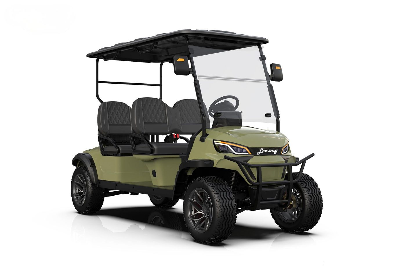 4-Seater Electric Golf Cart (Lifted)