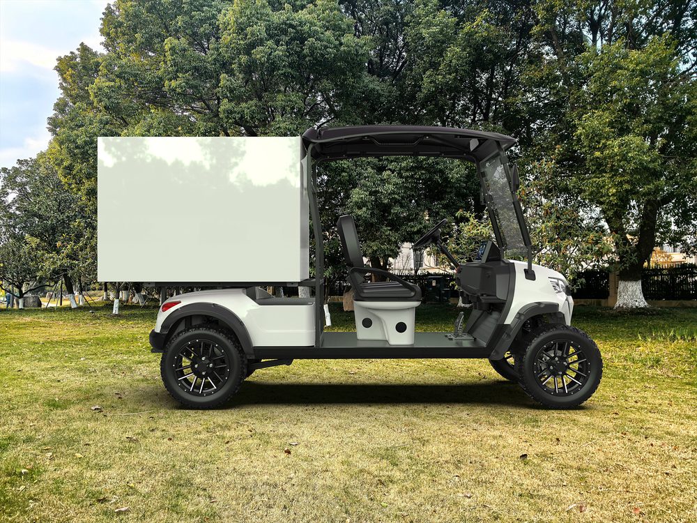 Utility Electric Golf Cart (Lifted)
