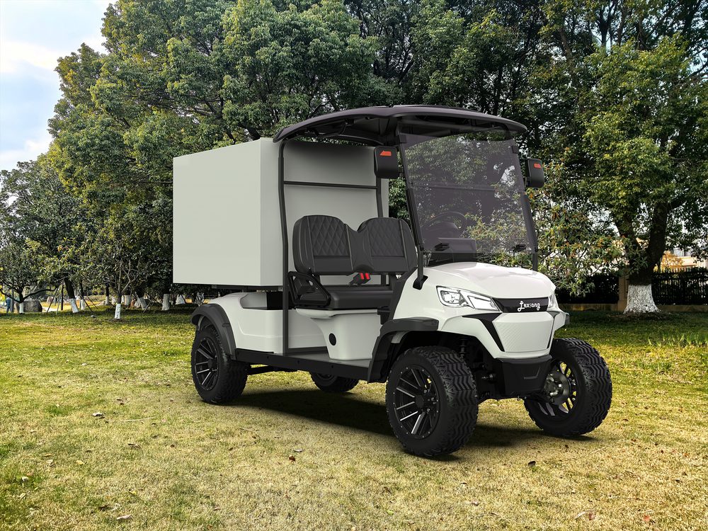 Utility Electric Golf Cart (Lifted)