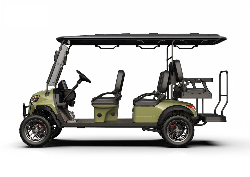 6-Seater Electric Golf Cart (Lifted)