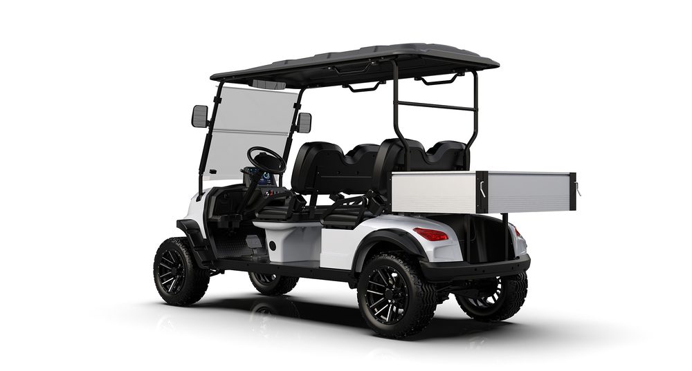 Utility Electric Golf Cart (Lifted)