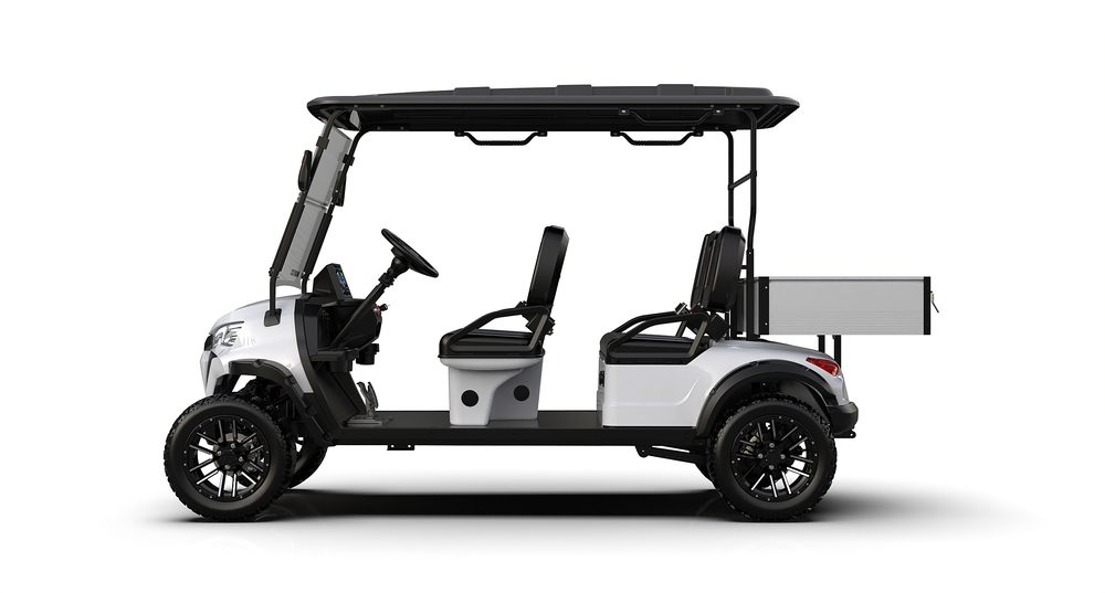 Utility Electric Golf Cart (Lifted)