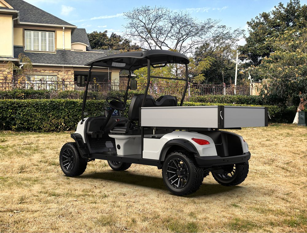 Utility Electric Golf Cart (Lifted)