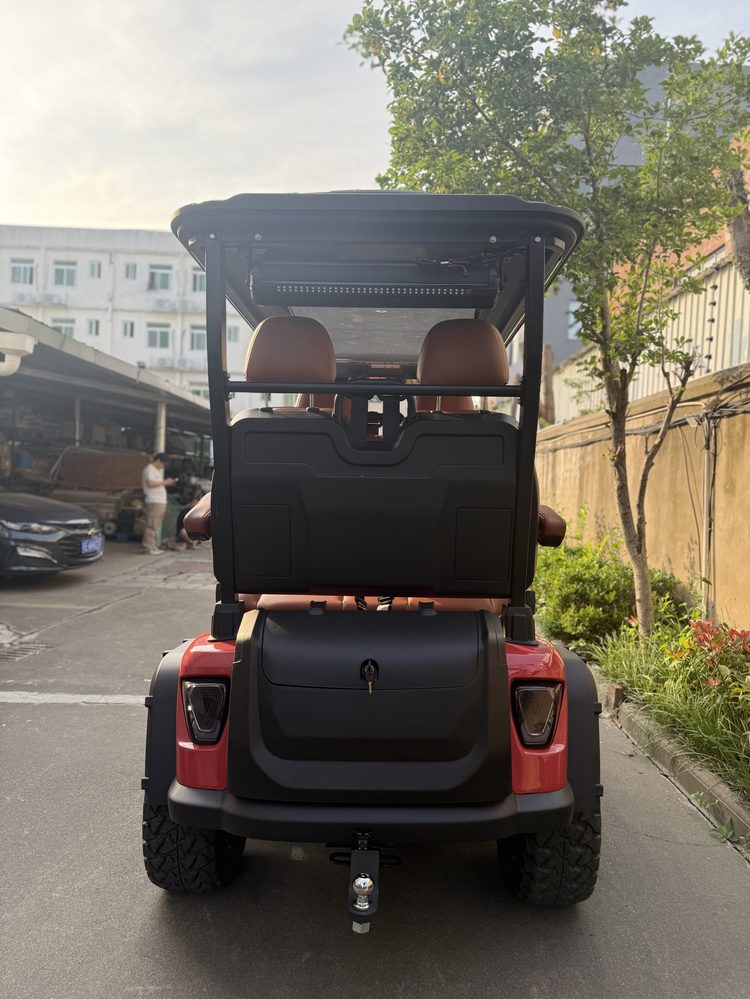 4-Seater Electric Golf Cart (Forward Facing) (Lifted)