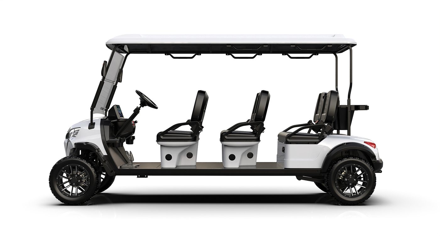 6-Seater Electric Golf Cart (Lifted)