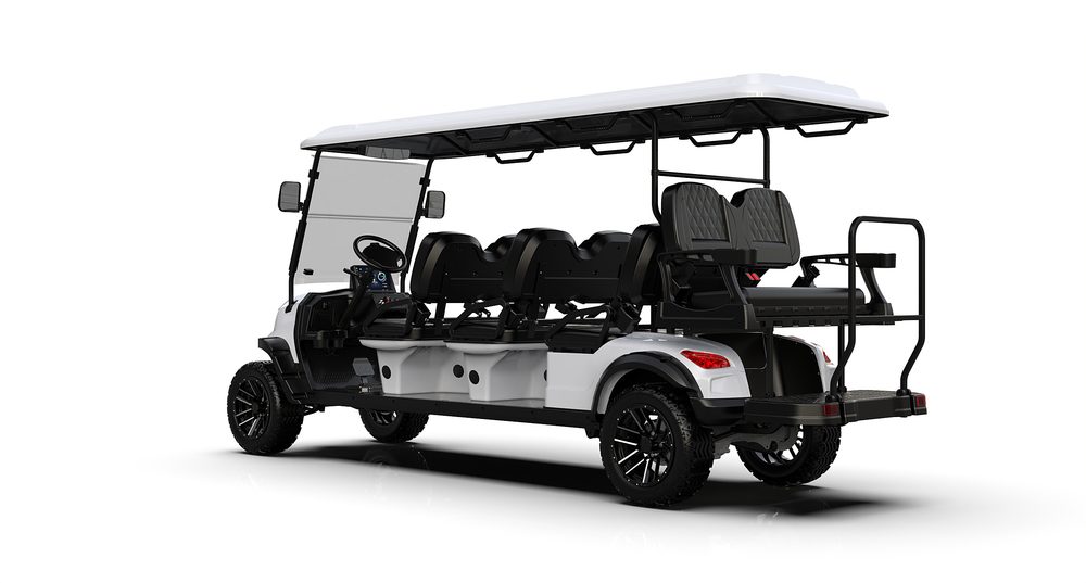 8-Seater Electric Golf Cart (Lifted)
