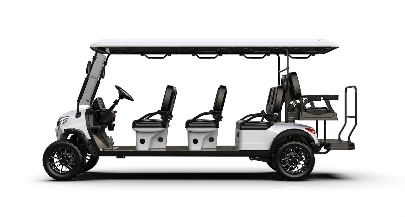 8-Seater Electric Golf Cart (Lifted)