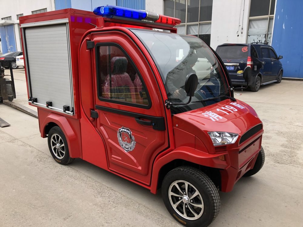 Electric Fire Fighting Vehicle