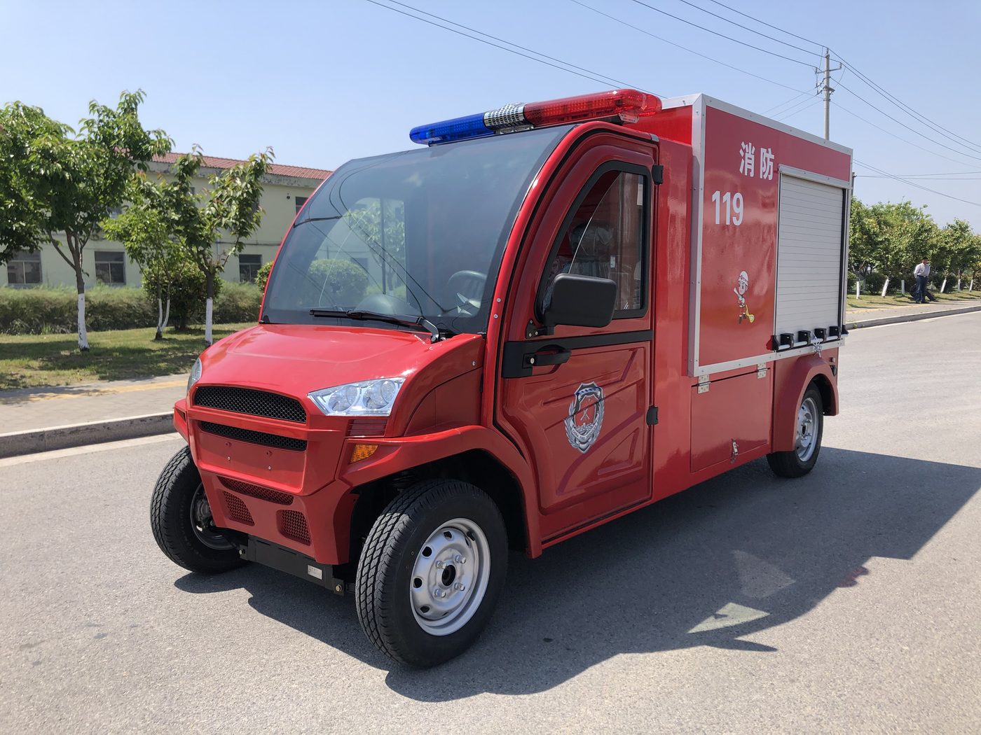 Electric Fire Fighting Vehicle
