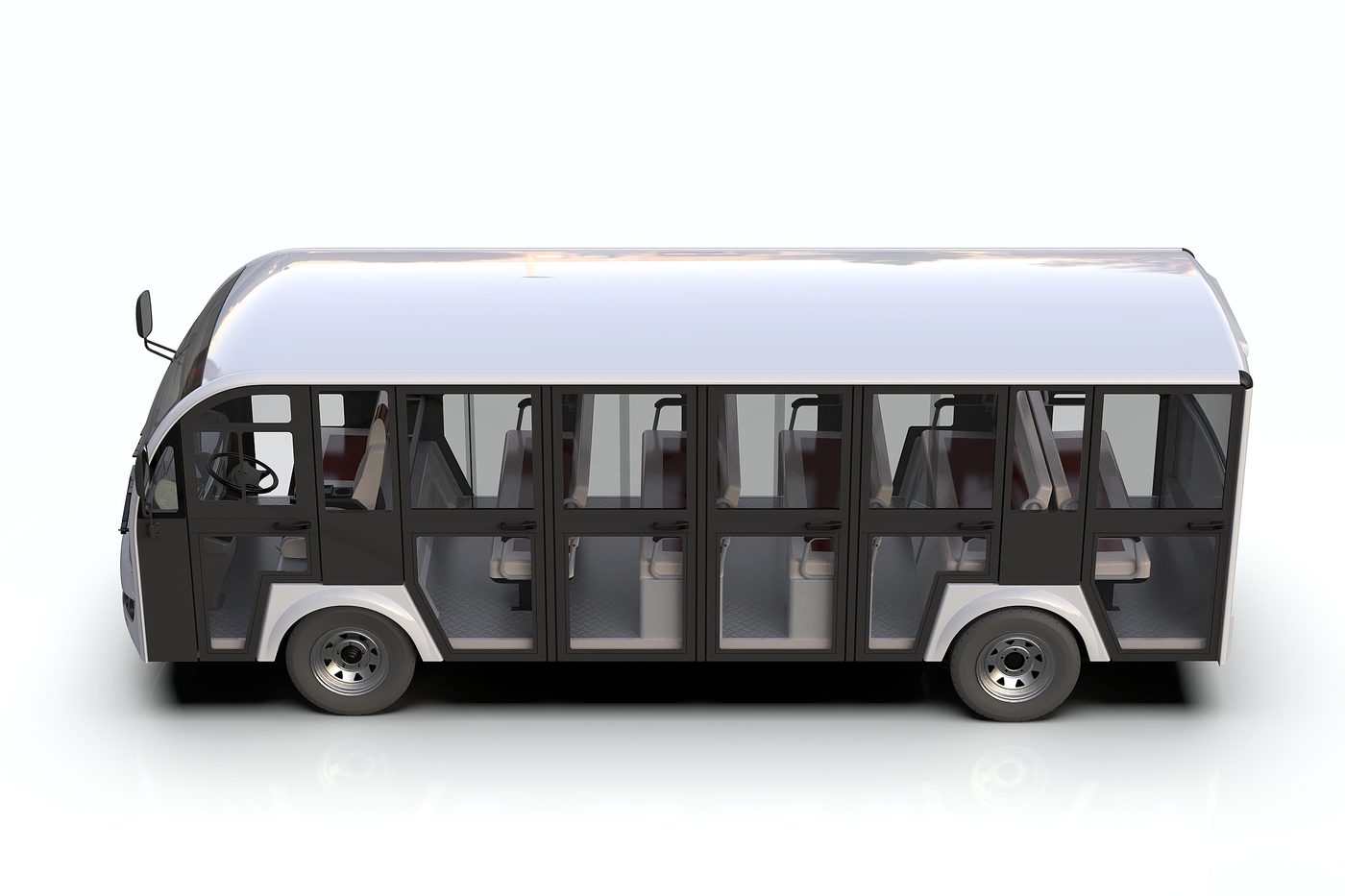 23-Seater Sightseeing Vehicle (Closed)